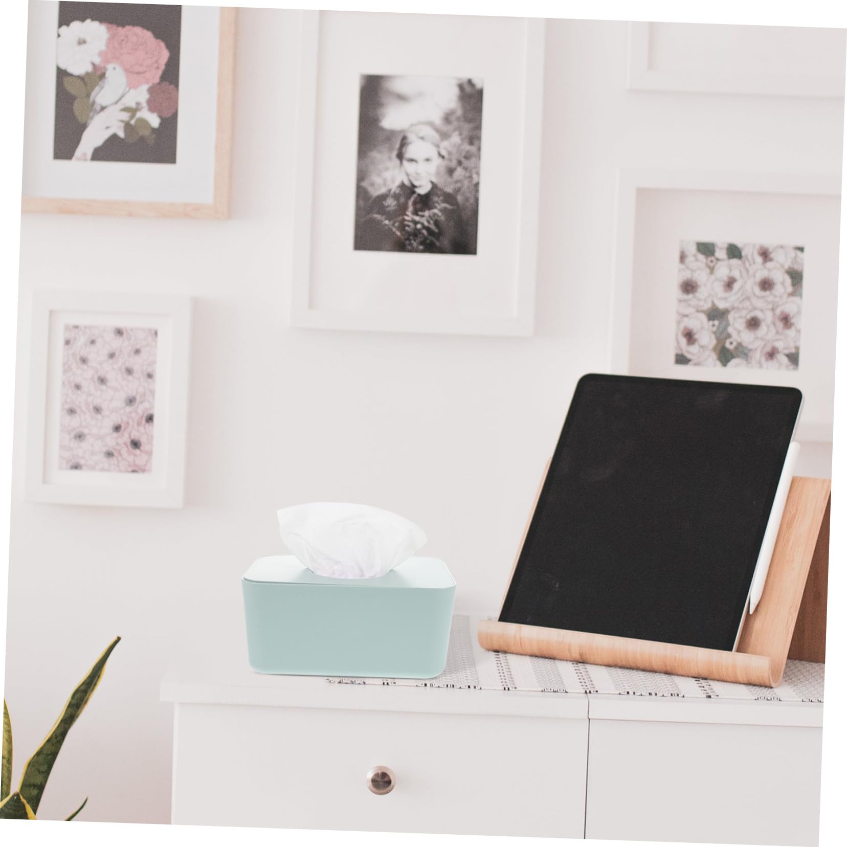 Zerodeko Boîte Distributrice de Lingettes Humides Couvercle Étui pour Lingettes de Voyage Accessoire de Rangement pour Usage