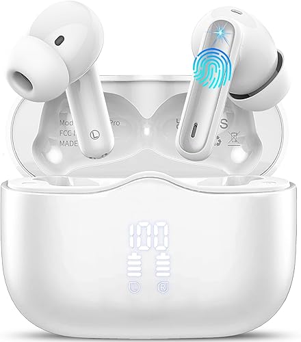 xinwld Auriculares Inalambricos Bluetooth, Auriculares Bluetooth 5.4 con 40H HiF