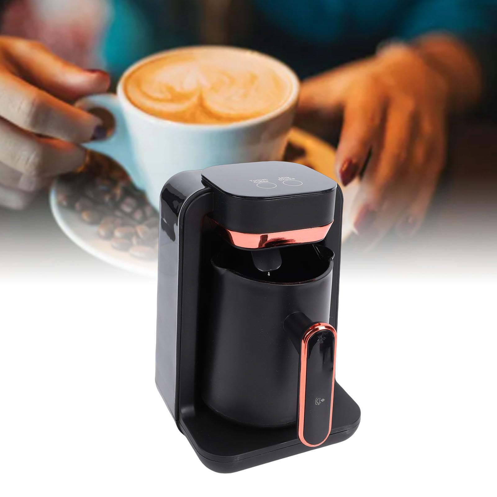 Buachois turca 500 W, máquina de té eléctrica portátil de 1 a 5 tazas