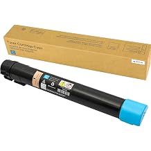 Remanufactured Toner Cartridge for Xerox Phaser 7800 7800DN 7800DX 7800GX Compatible with 106R01566 Cyan Toner 17200 Pages-1 Pack