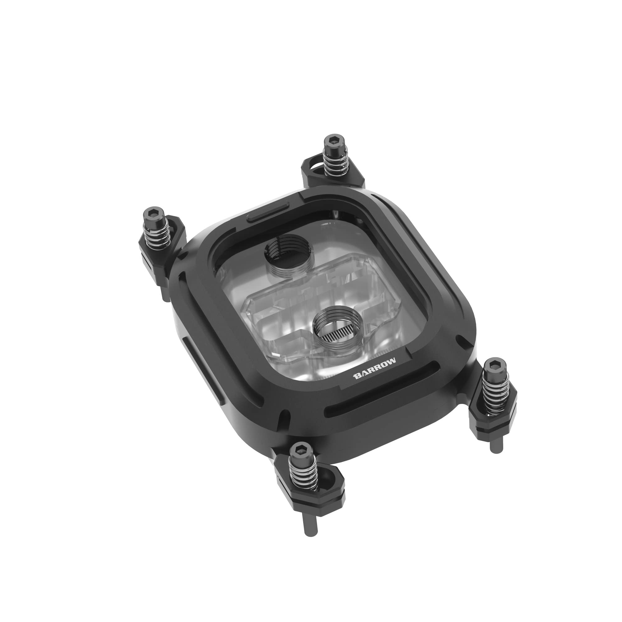 Barrow Kepler Series LTHOA-04N CPU Water Block for AMD Ryzen Socket  AM5 AM4 Red Copper Waterblock with LRC 5v 3Pin aRGB LED and Adapter