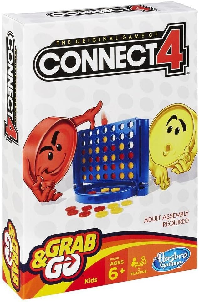 Hasbro Gaming Connect 4 Grab and Go Game (‎Original Version)
