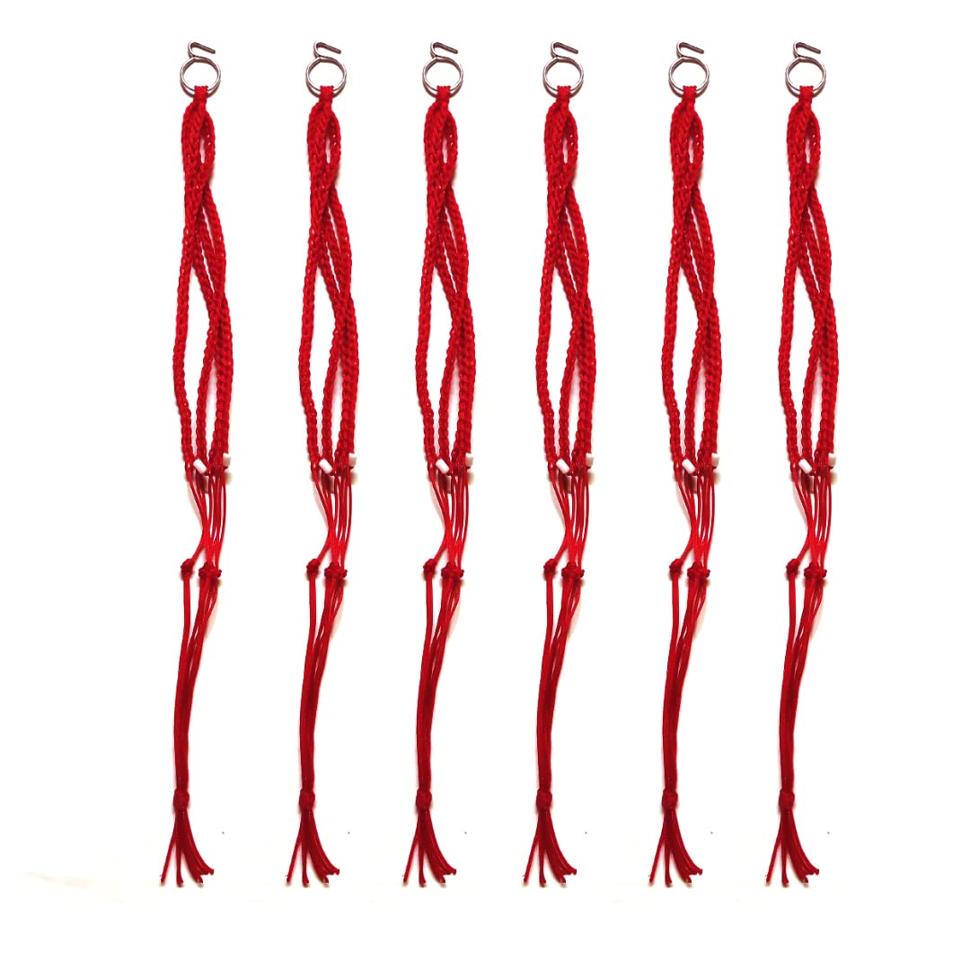 See full amazon price history chart for IYAL ROPES Plant Hanger Pack of 12,Hanging Plant pots Indoor Outdoor, Nylon Rope 22 inch (Red) IYAL ROPES Plant Hanger Pack of 12,Hanging Plant pots Indoor Outdoor, Nylon Rope 22 inch (Red) (B0CHBDBNR7) Amazon Price History, Amazon Price Tracker