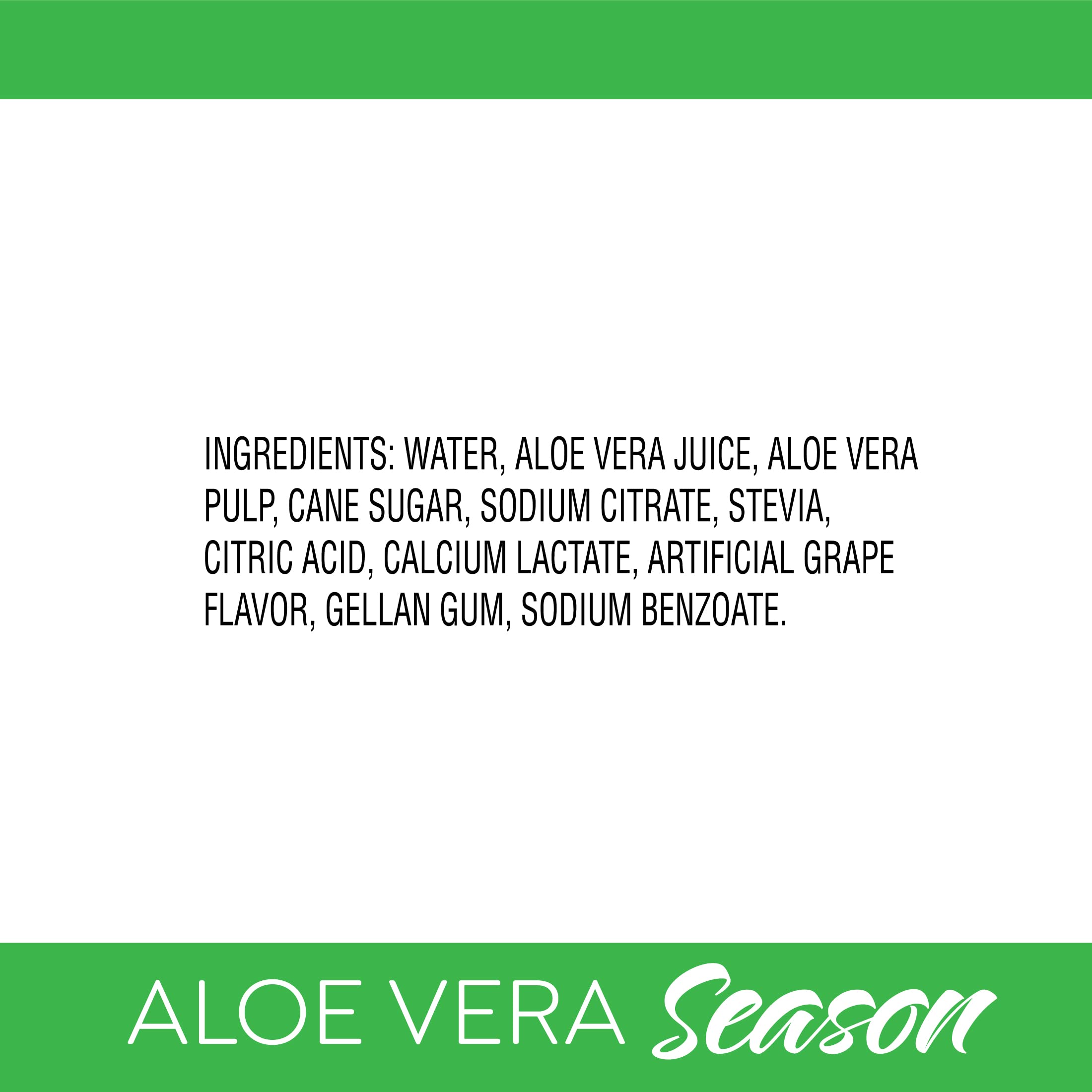 Amazon.com : Season Aloe Vera Drink with Pulp, Original Flavor, 16.9 fl oz  (Pack of 12) : Everything Else