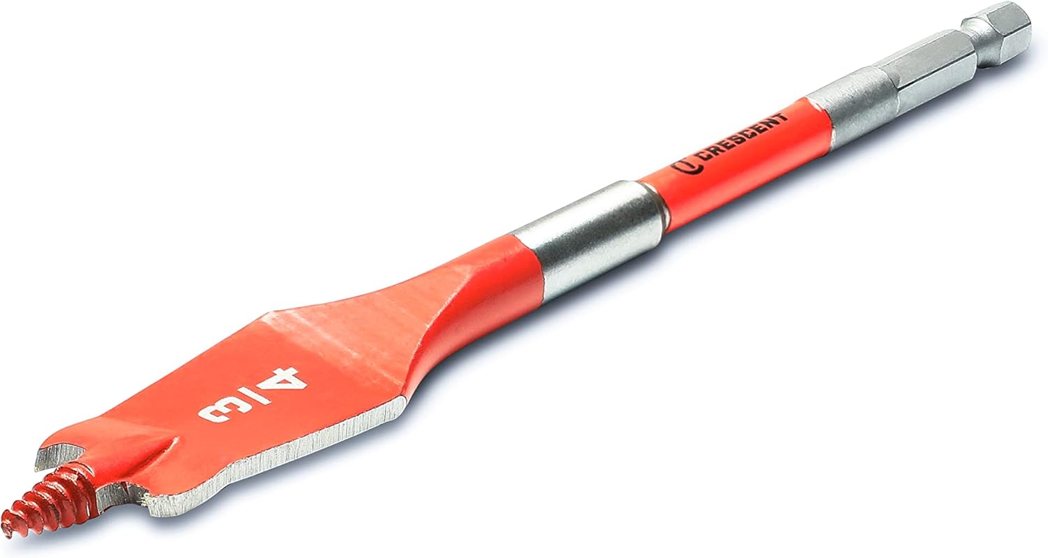 Crescent Screw Point Paddle Drill Bit | 6" x 3/4" | CDSP-637