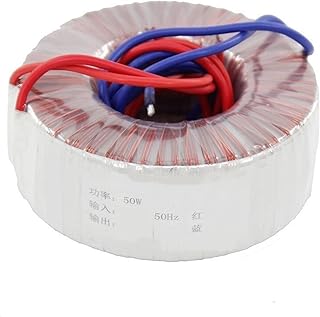 Control Transformer 100W 100VA Input 220V 230V 240V Output, 45 0 45V 24-0-24V 50 0 50V Power Audio Toroidal Transformer, for Audio Amplifier (Color : 28V-0-28V, Size : 110V)