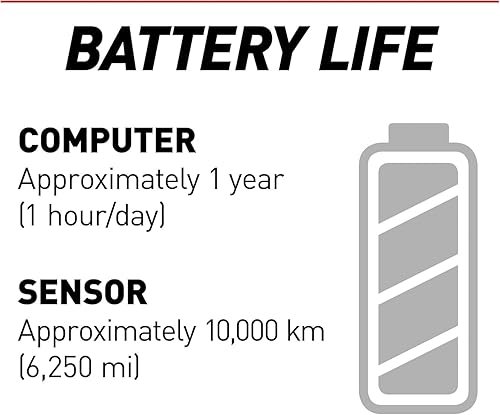 Miniatura 5 de CATEYE Urban Wireless Bike Computer  Analog Speedometer & Odometer with Calorie Tracking, FlexTight Mount, Auto StartStop, Programmable Odometer &