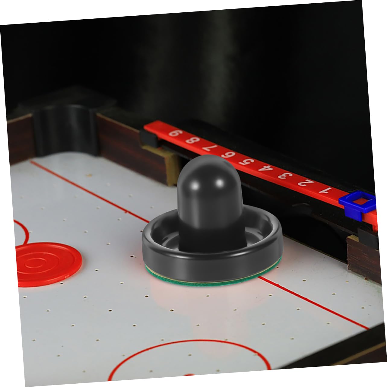 Alasum Accessoires De Hockey sur Air Fournitures De Hockey Fournitures De Rondelles De sur Glace Poussoir De Drôle Pousseurs De sur Table Éponge Rouge