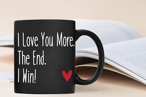 Miniatura 10 de QASHWEY Regalos románticos para ella y él, taza de café con texto en inglés "You're The Best Thing I've Ever Found On The Internet" (You're The Best