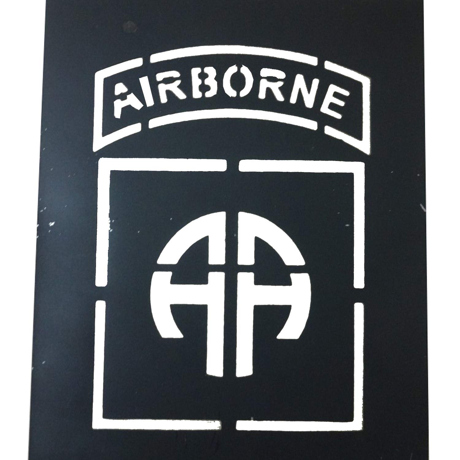 Pochoir US Army 82nd Airborne Division réutilisable pour marquage militaire
