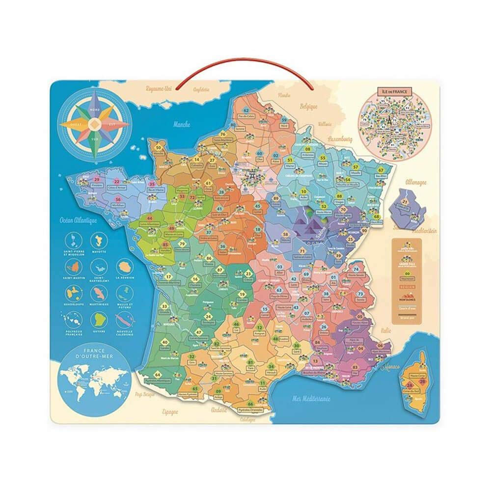 Vilac Carte de France Éducative