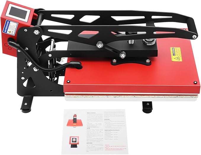Termofijadora Automática 16x20 1800W Sublimadora Industrial Digital miniatura 9