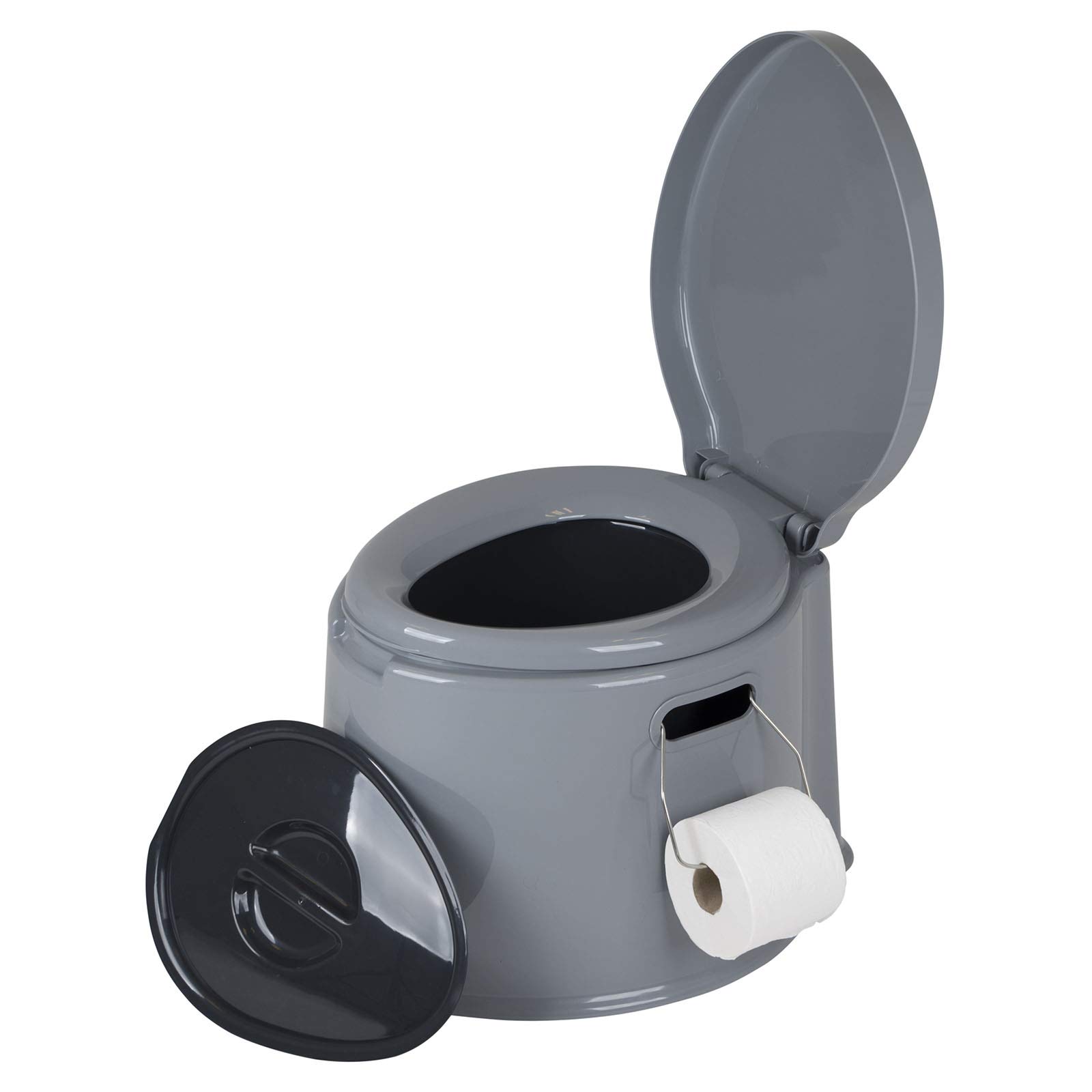 Bo-Camp Campingtoilette Kompost Eimer Toilette Reise Camping WC Mobil Bau Klo