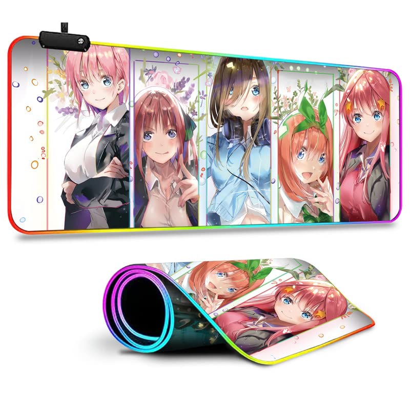 ※残り1点‼️Amazonでは購入不可！五等分の花嫁デザイン マウスパッド90cm 残り1点‼️Amazonでは購入不可！五等分の花嫁デザイン マウスパッド