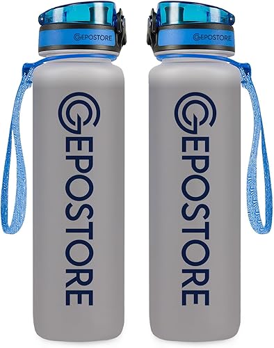 Miniatura 7 de GEPOSTORE Jack Pumking King - Botella de agua deportiva motivacional de 32 onzas con marcador de tiempo, hora de beber, regalos para Halloween