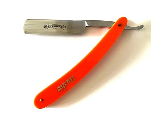 Miniatura 2 de Hombres Sólido Barbero Recta Maquinilla de afeitar Herramienta de Afeitar Depilación Hashir Marca Mango Naranja