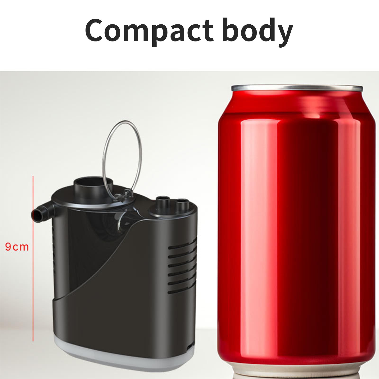 Pompe di aria elettriche portatili USB Ricaricabili 2000mAh Batteria Gonfiabile Deflator Pompe per Campeggio e Spiaggia Escursioni