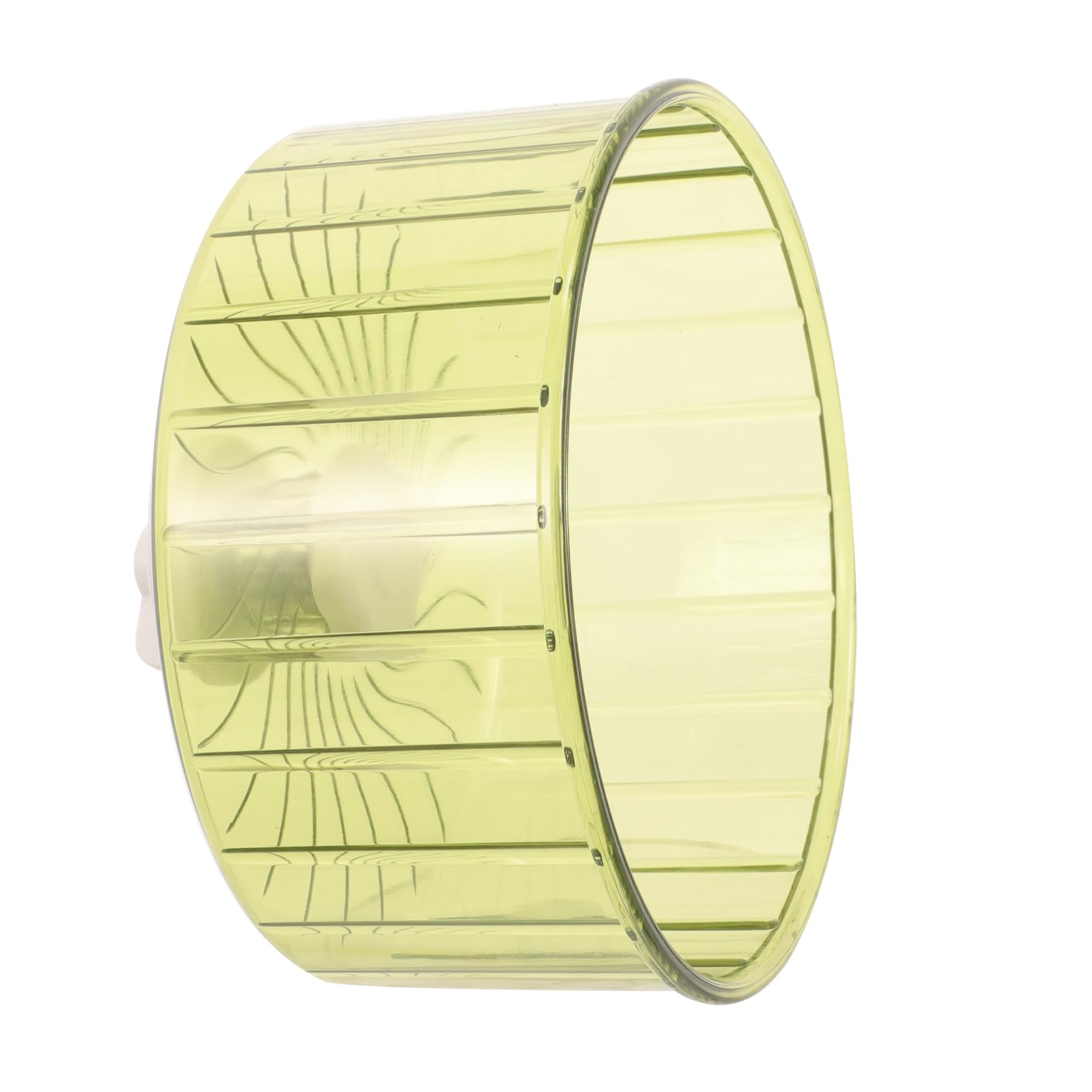 INOOMP 5pezzi Ruota Per Criceti Silenziosa Plastica Accessorio Per Esercizio Per Criceti Cincillà e Gerbilli Design Trasparente e Leggero Per Divertimento Senza Rumore e Maggiore