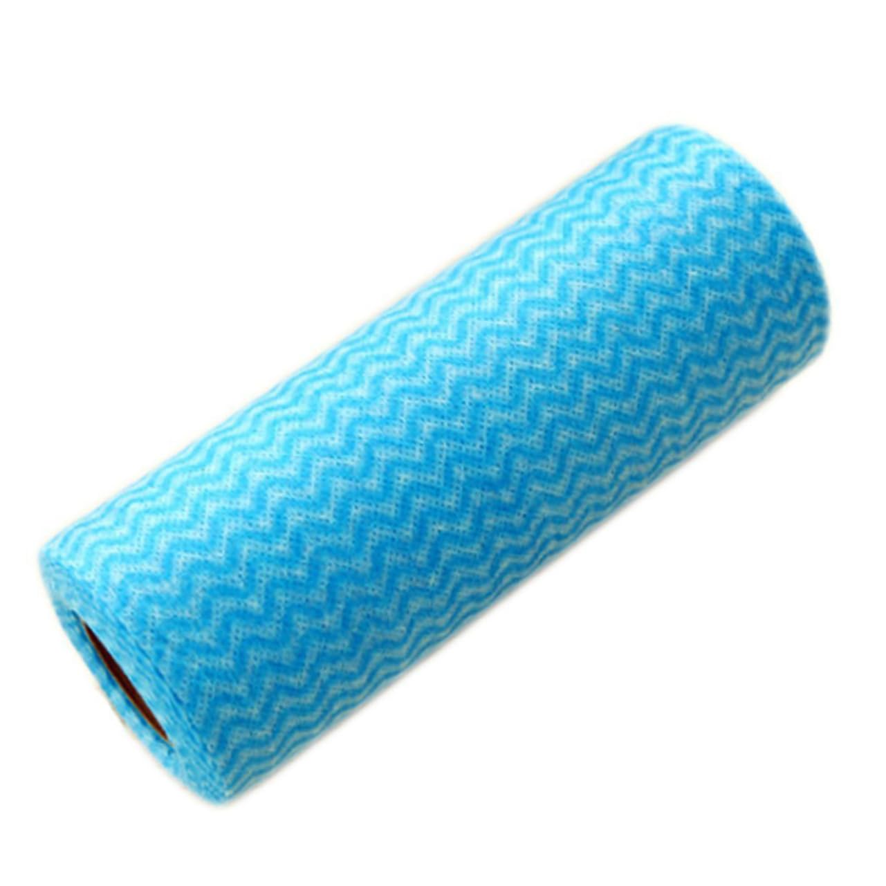 Healeved 150piezas Paquete De Paños De Cocina No Tejidos Absorbentes y Reutilizables Color Azul para Limpieza Hogares Restaurantes y Fábricas De Alimentos