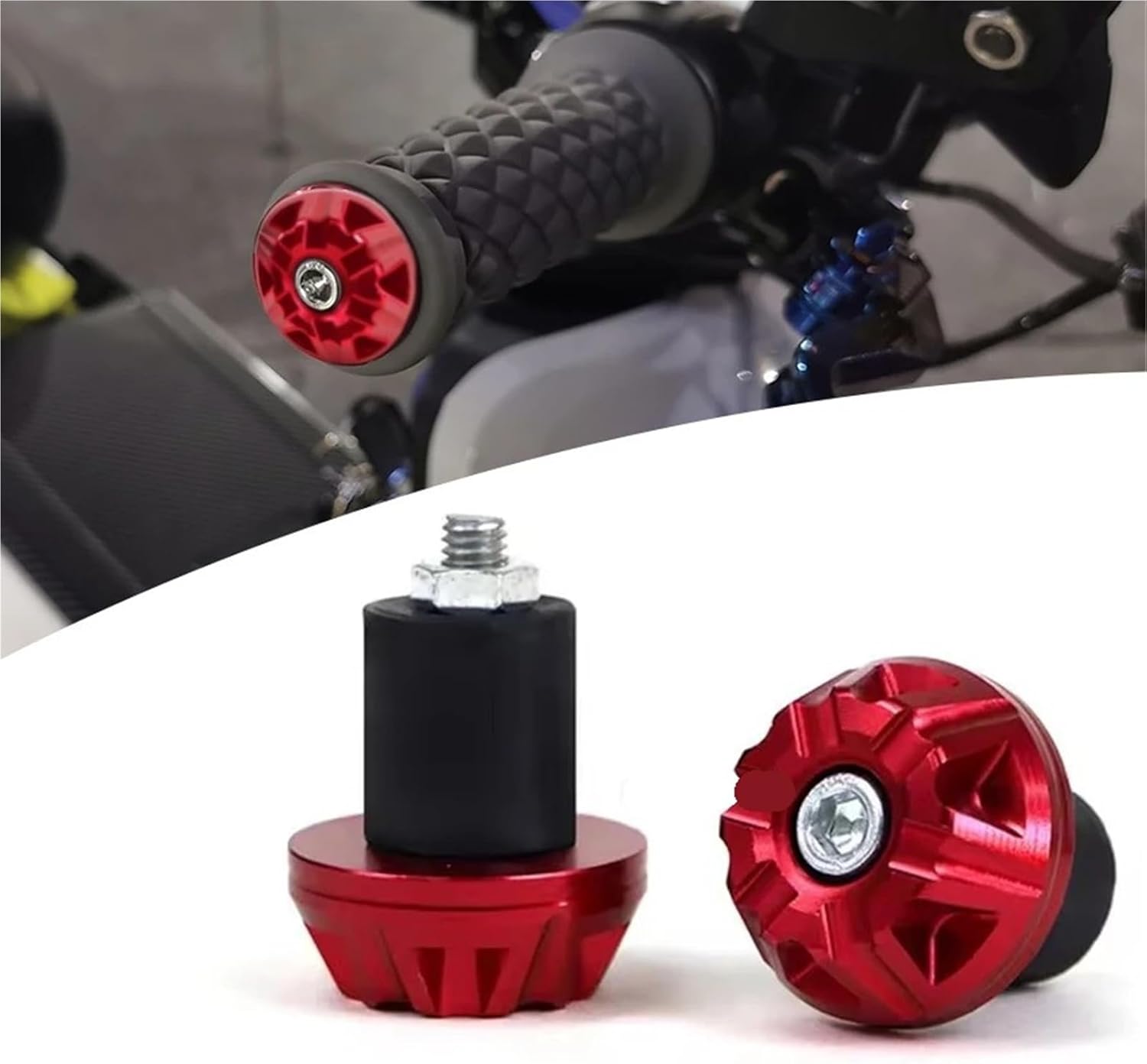 バーエンドキャップ オートバイハンドルバーエンドスライダープラググリップエンドハンドルバーキャップエンドプラグ のために スズキ の ハンドルバーグリップ  バーエンドキャップ オートバイ ハンドルバー エンドウェイト ハンドルバーグリップ キャッププラグ Cb400 ... ハンドルバーエンド プラグ オートバイハンドルバーグリップエンドカバー オートバイハンドルバーエンドプラグ グリッププラグ ハンドル