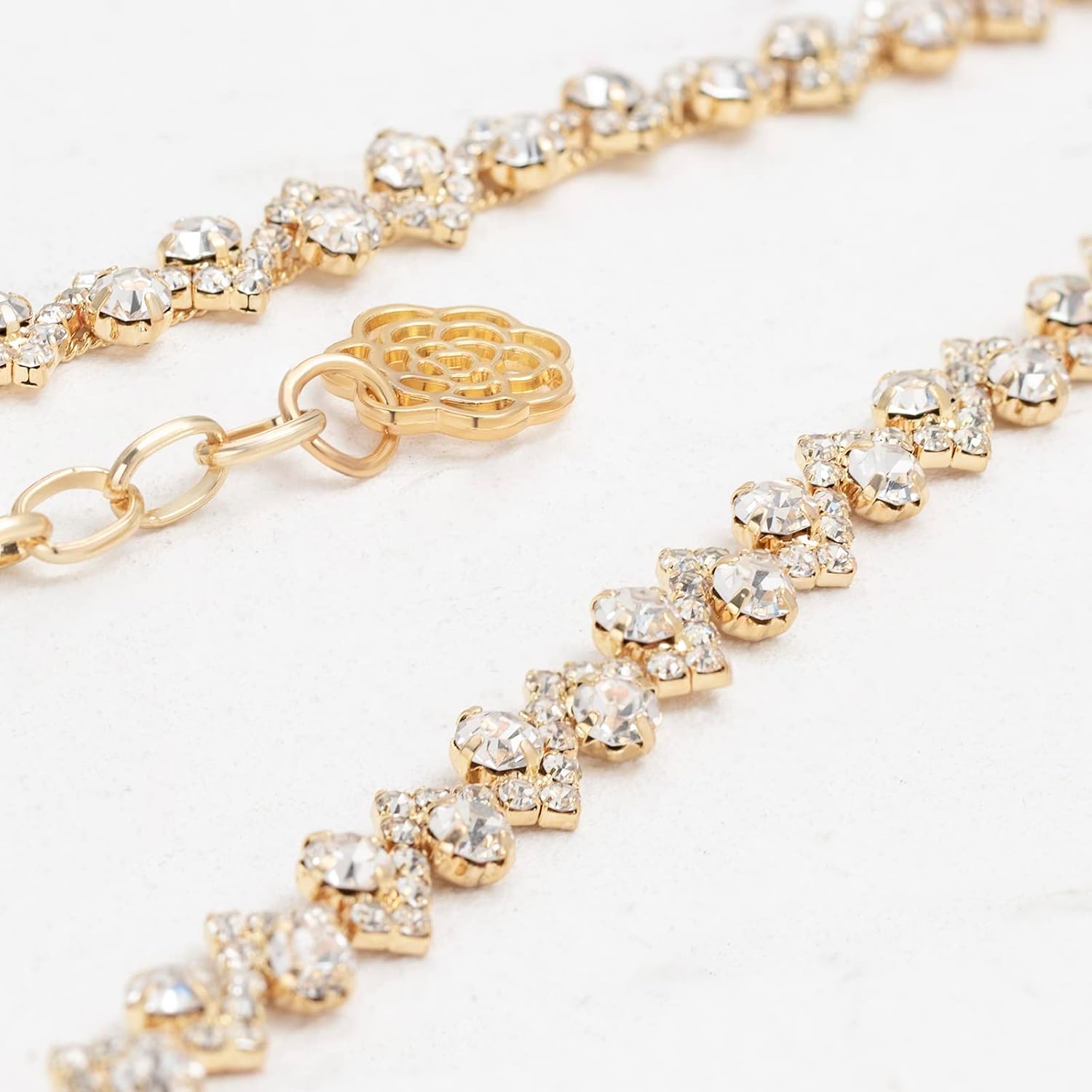 Rhinestone Belt Womens Formal Dress Belt Diamond Bling Wedding Bridal Belt - Image 2