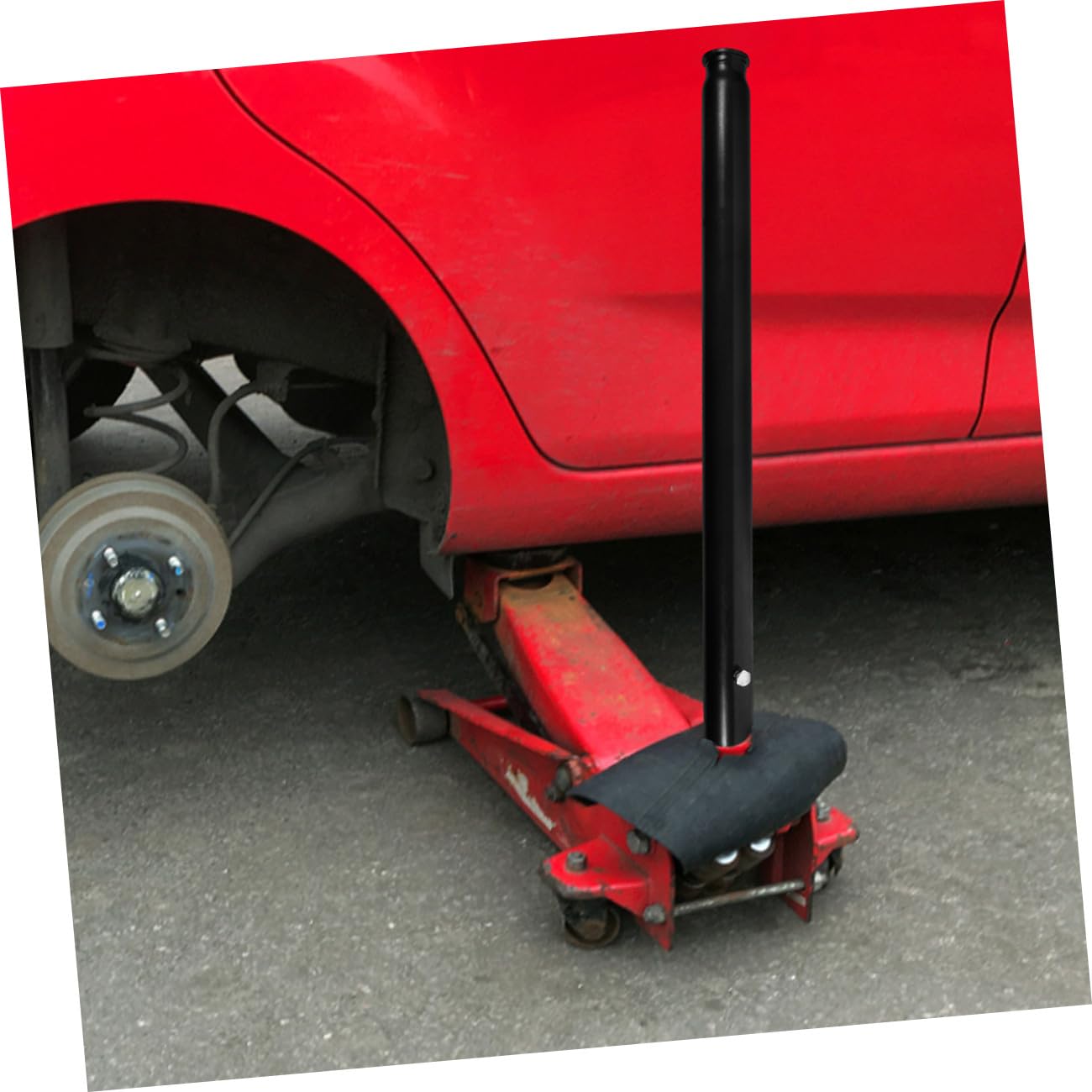2 Szt. Ergonomiczny Uchwyt Do Podnośnika Samochodowego Tony Wytrzymały Drążek Hydrauliczny Akcesoria Motoryzacyjne Do Łatwego Podnoszenia i Wymiany