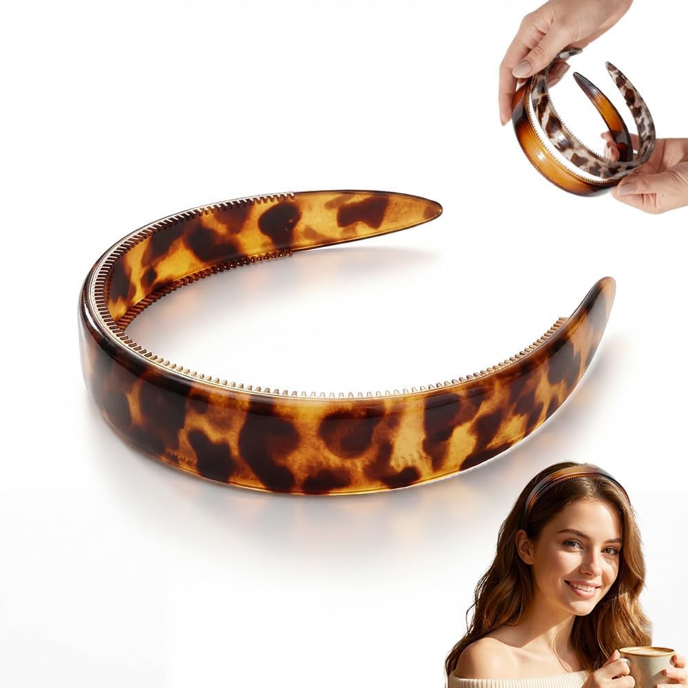 Wide Tortoiseshell Headband