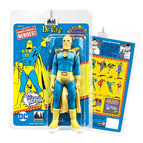 Super Powers 8 Inch Action Figures with Fist Fighting Action Series: Dr. Fate