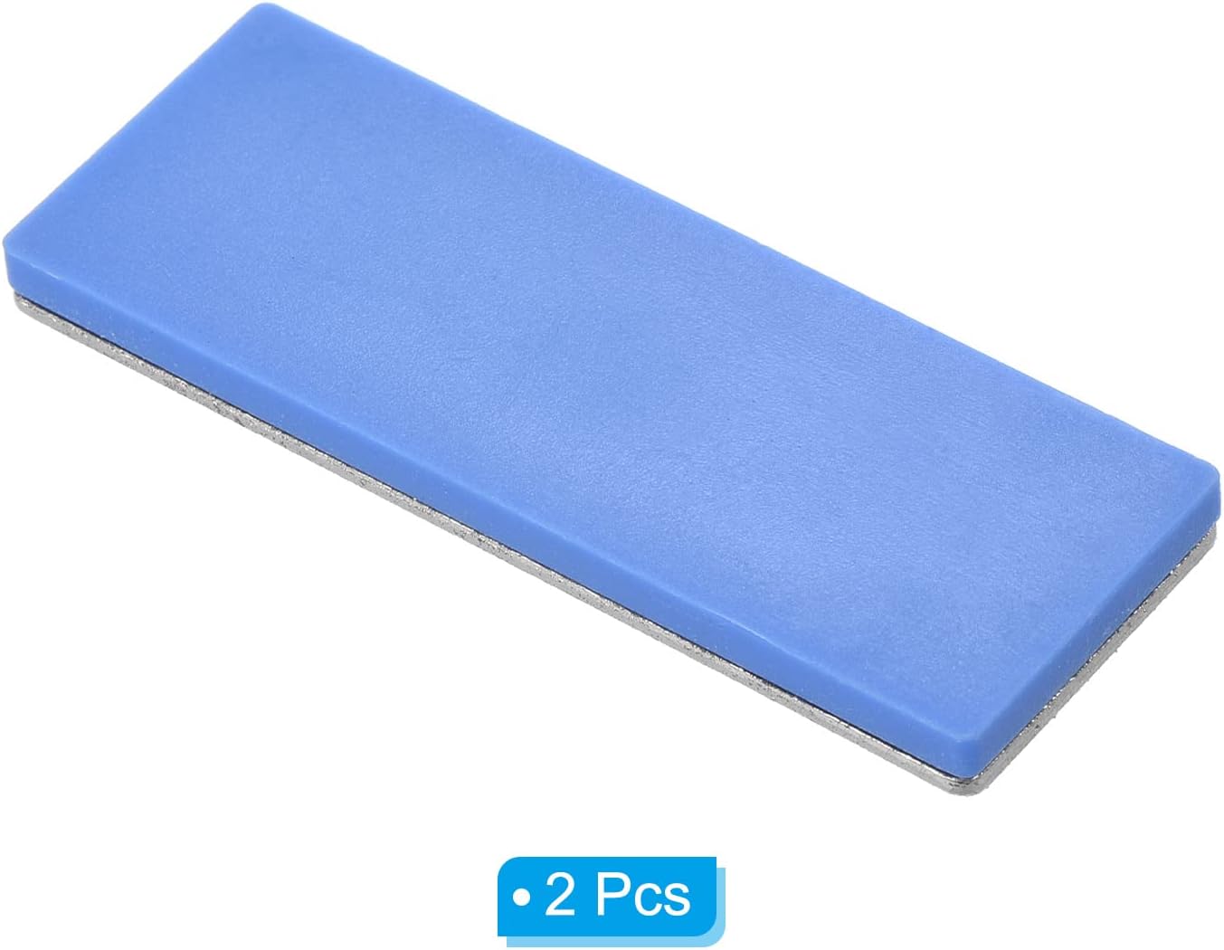 PATIKIL 70mm 360 Grit Coarse Ski Snowboard Diamond Stone, 2 Pack Ski Edge Sharpener Diamond Edge Files Snowboard Whetstone, Blue