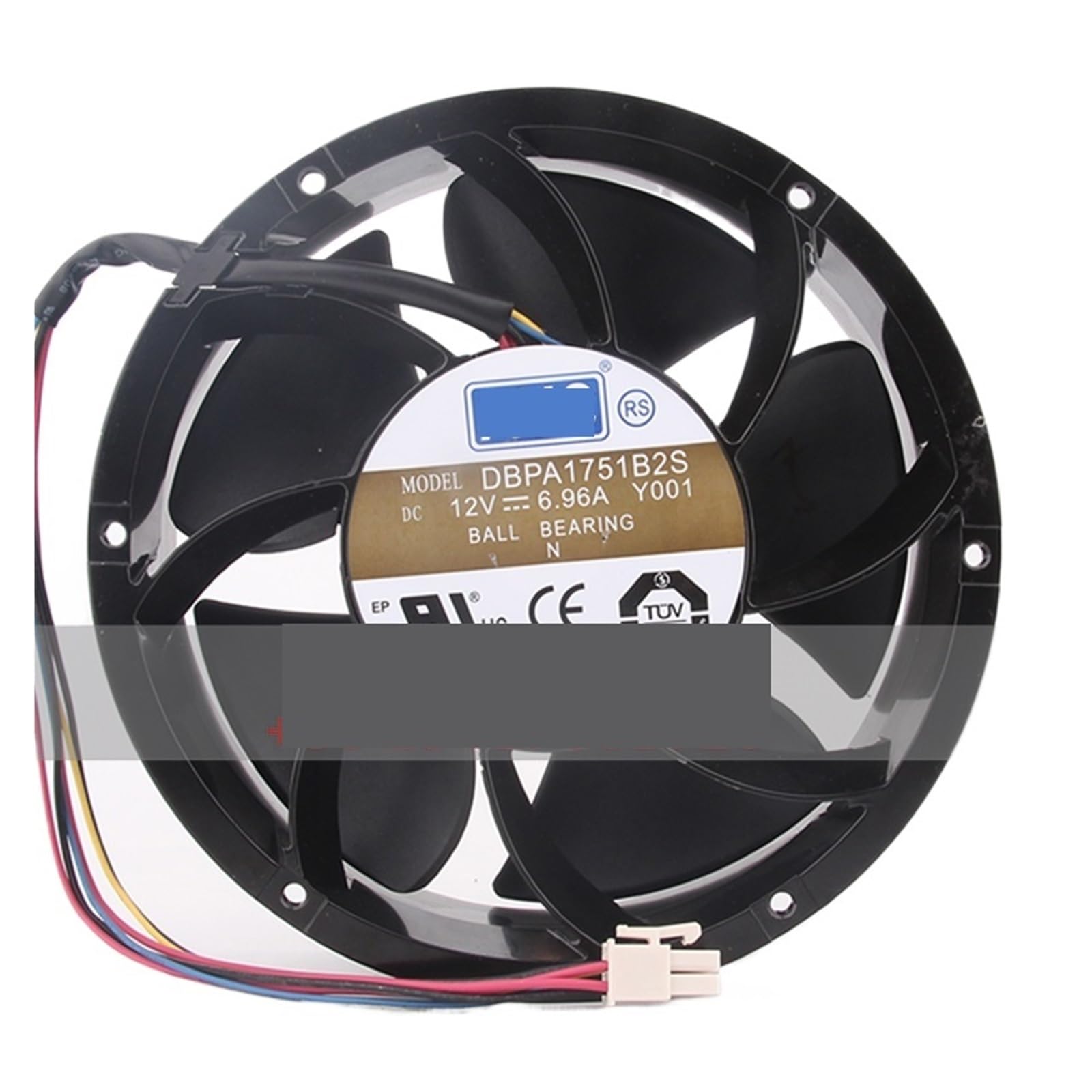Vdoqtljt No Rgb 172X51mm Dc12v 6.96A Dbpa1751b2s 17251 17Cm Cooling Fan