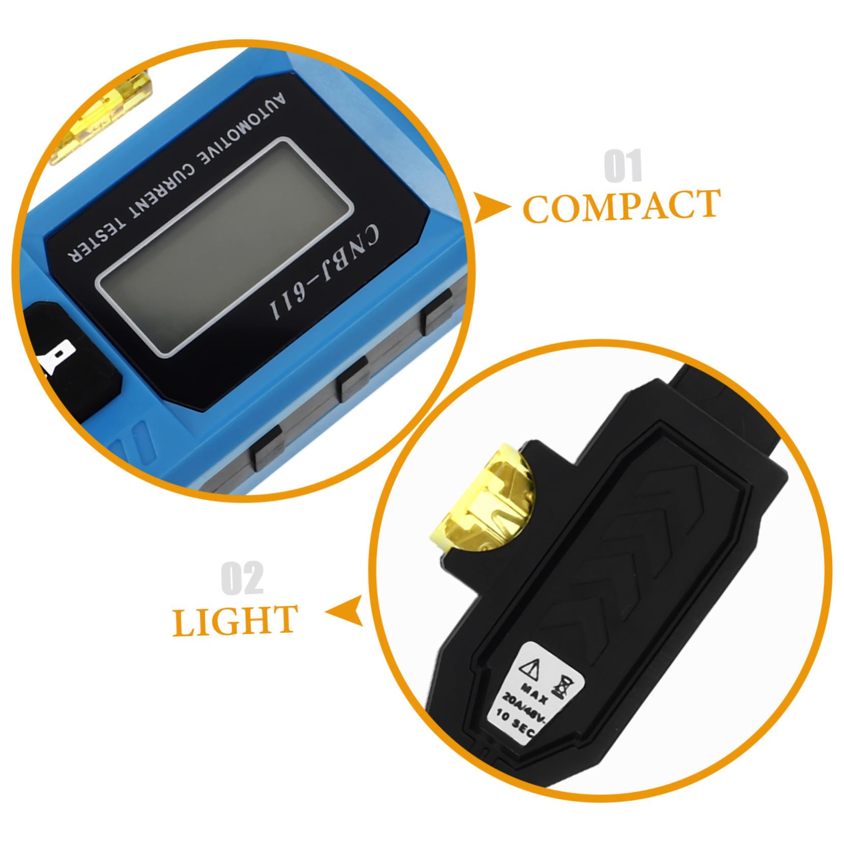 Tester di Digitale per Fusibili Auto, Abs, Diagnostico
