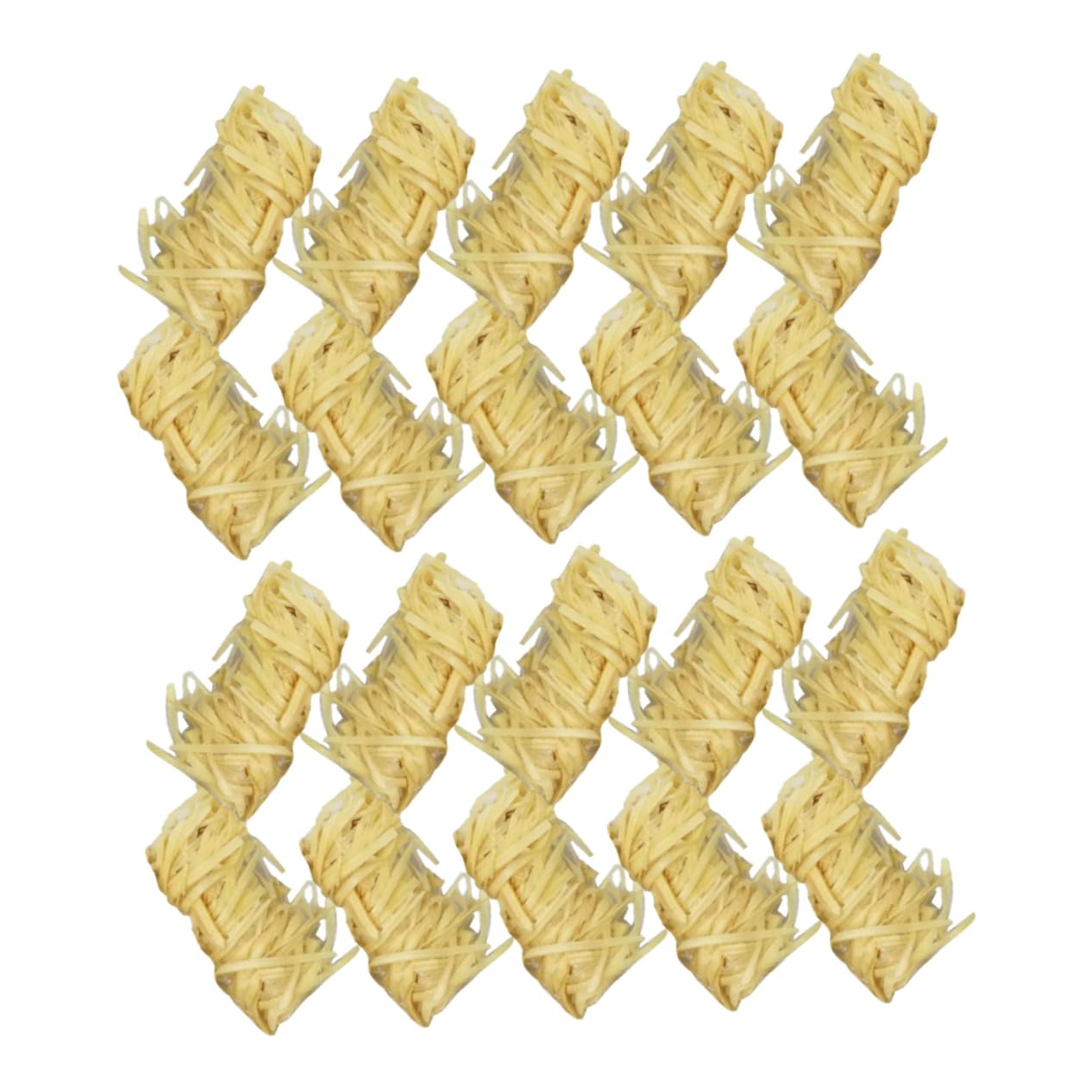 VINTORKY 50Pcs Natural Wooden Fire Starters Quick Lighting Firelighters for Campfires Grills Barbecues Outdoor Cooking for Hiking Camping and Backyard Bbqs