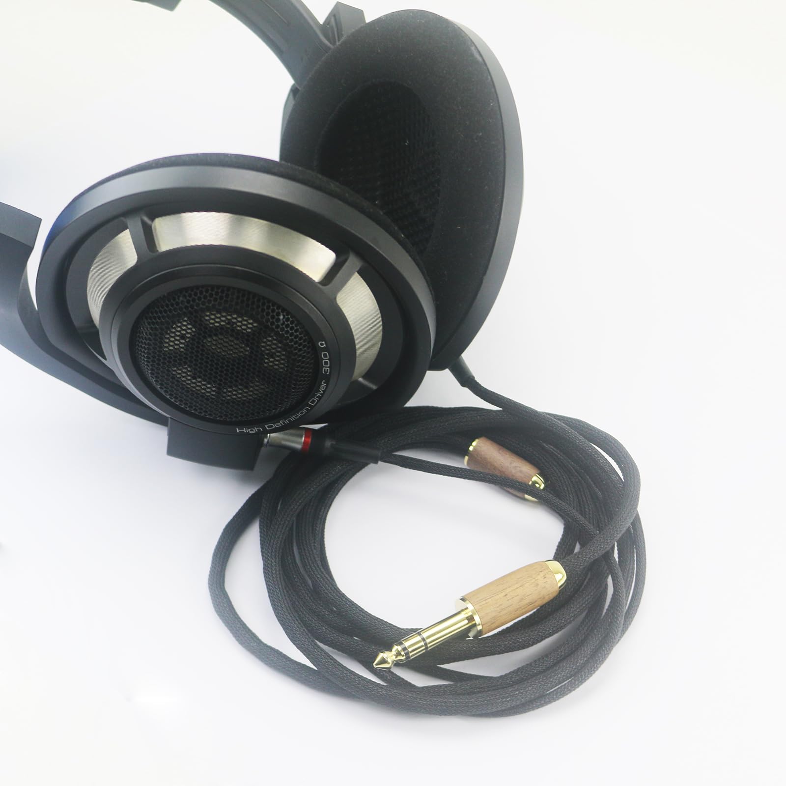 HansnBy 6.35mm audio cable replacement upgrade cable Compatible with Sennheiser HD800, HD800S - Image 4