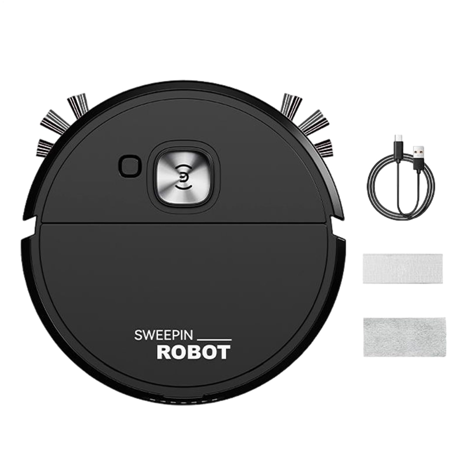 Robot aspirateur contre la poussière et les peluches de chambre et de studio