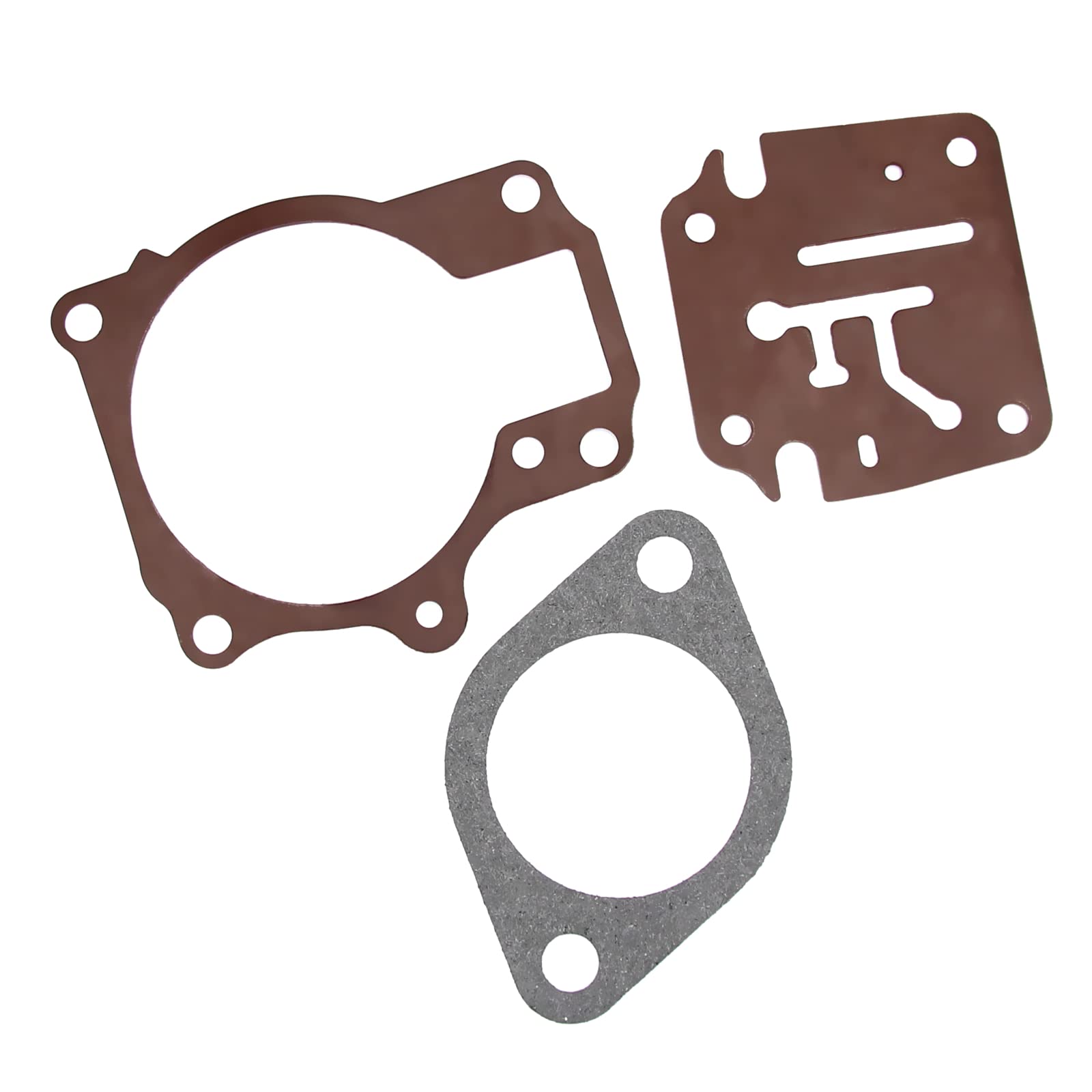 AHL 3-Pack Carburetor Rebuild Kit For Johnson/Evinrude Outboards 18-75 HP, With Float