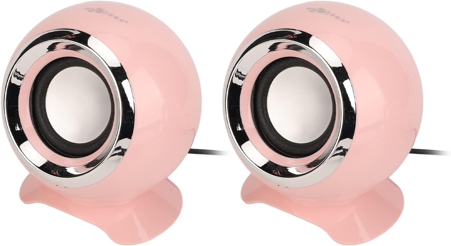 Akozon Computer Speakers USB Computer Speaker 3.5mm