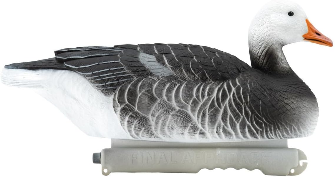Final Approach Last Pass Floater Blue Goose Decoys, 6 Pack
