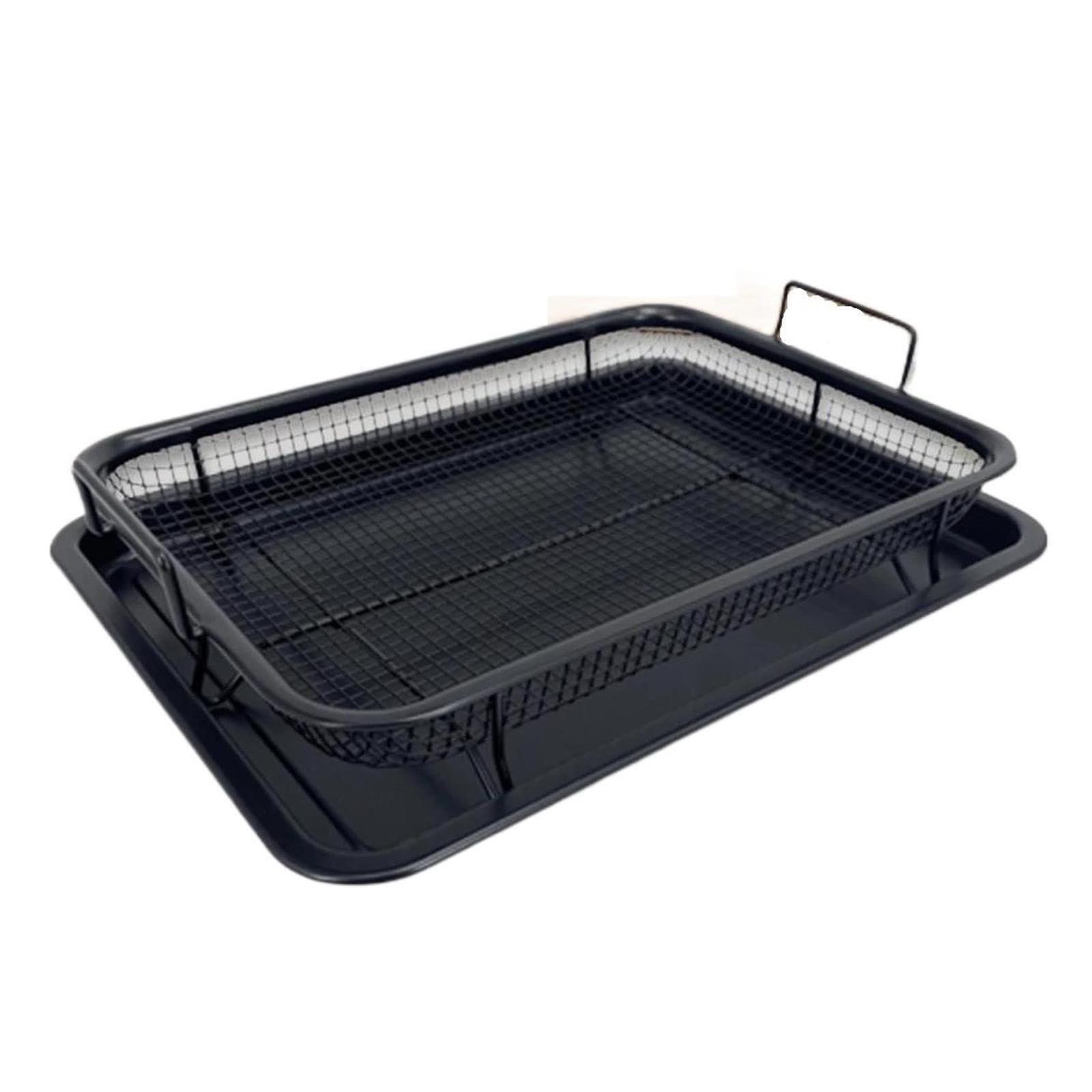 Teglia Da Forno Antiaderente E Rete For Griglia A Olio Con Cestello For Patatine, Rete For Griglia, Teglia For Cottura Al Forno E Frittura A Olio