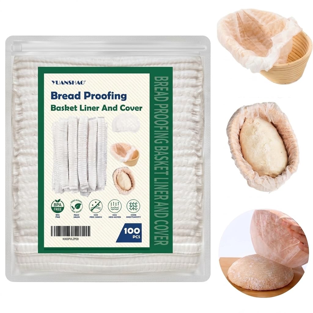 6 stuks deeg proofing mand brood fermenteerbare rieten voering doek