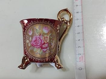 大橋陶器　デミカップ　カップ＆ソーサー　箱付き　920エンヂ　可愛い昭和レトロ Amazon.co.jp: 大橋陶器 デミカップ カップ＆ソーサー 箱付き