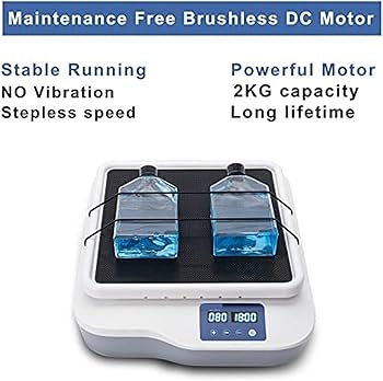 Amazon | デジタルオービタルシェーカー調整可能な速度40-200RPM