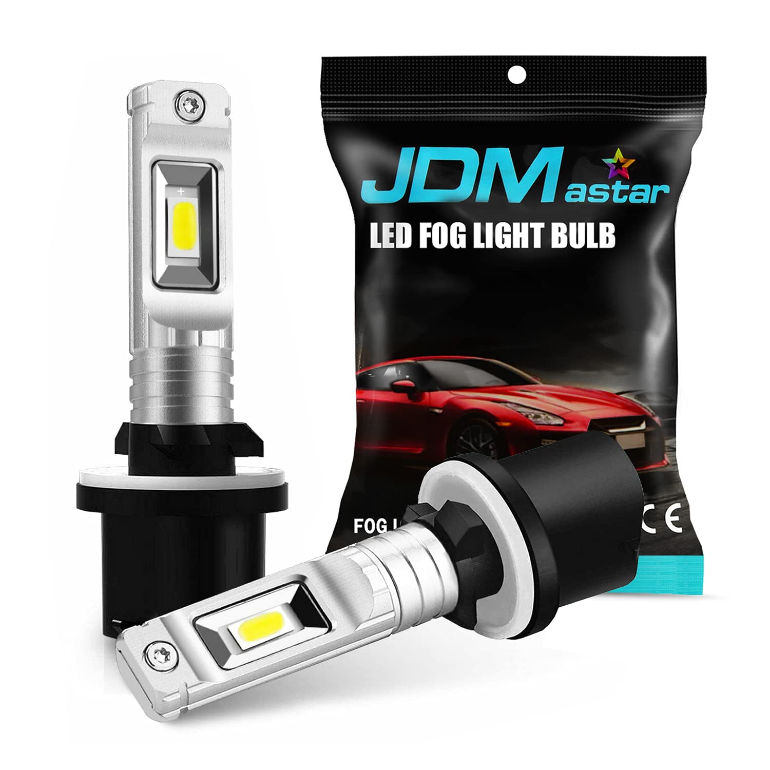 JDM ASTAR High Performnace 880 889 LED Fog Light Bulb, Xenon White