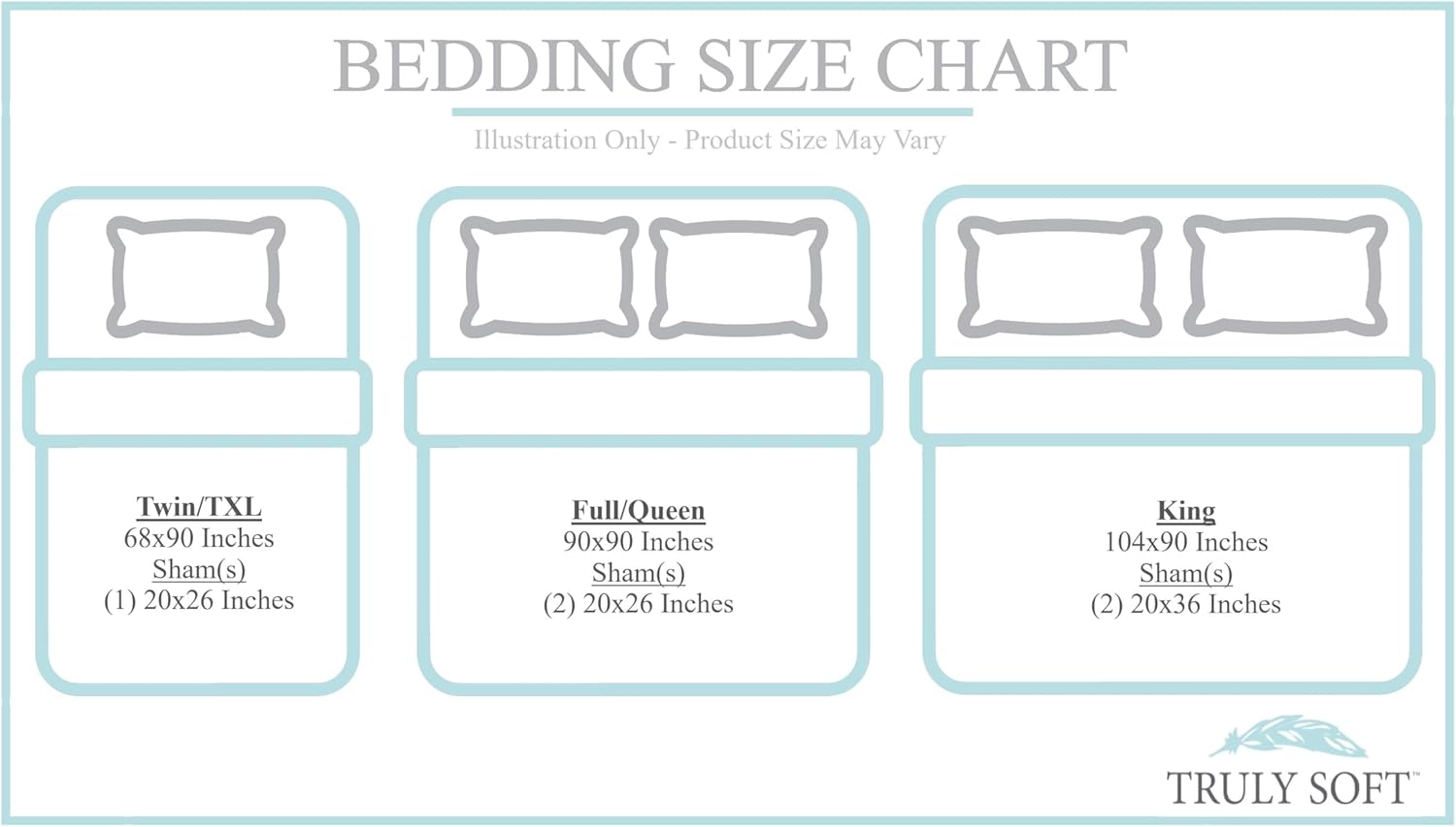 TRULY SOFT Everyday Reversible Comforter Set Blush and Lavender Polyester 3-Piece Full/Queen Comforter Set, Solid Color Themed, for Men and Women, Oeko-TEX Certified Confidence