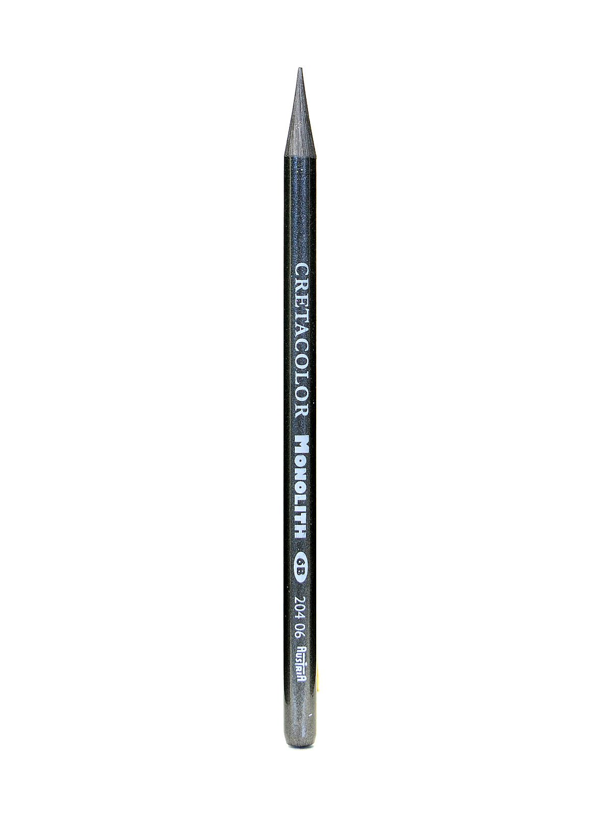 CRETACOLOR Monolith Woodless Graphite 6B pack of 12 Pencils, Black | Ideal for Drawing, Sketching, Mandala, Shading, Portrait, Pencils for Artists, Fine Art Students.