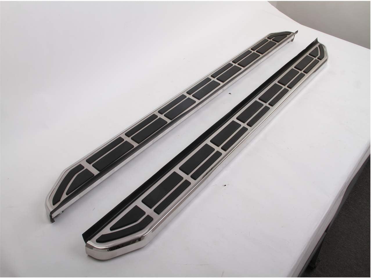 2 Pieces Running Board Fits for Acura MDX 2014-2019 Fixed Aluminium Door Side Step Pedal Nerf Bar Pedals Protector Bar