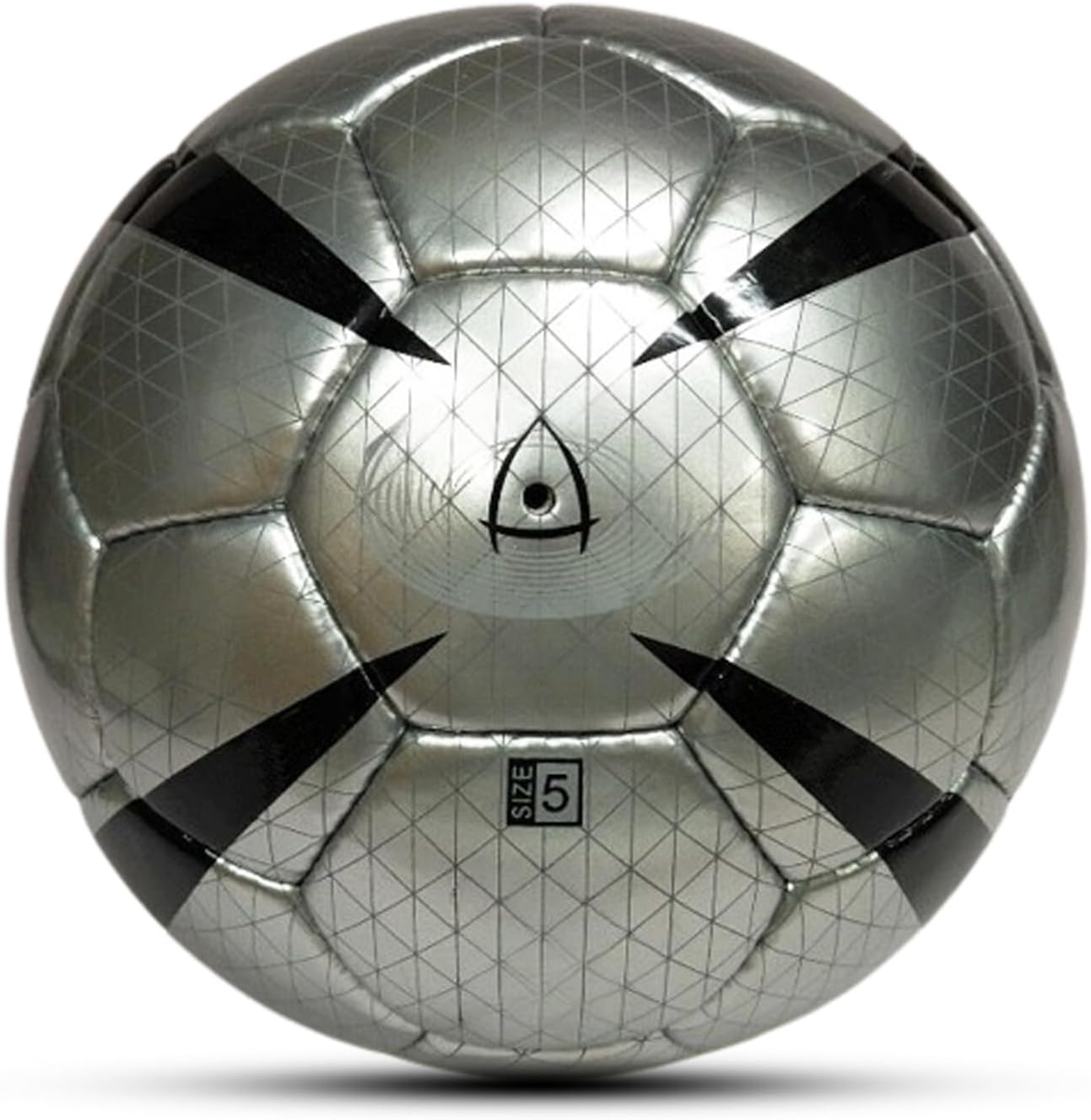 Generic Soccer Ball Euro 2004 Portugal Final Official Match Ball Replica, Soccer Ball Size 5, Soccer Ball Euro Cup 2004 is Birthday Gift for Soccer Fan, Soccer Collectable, Gray