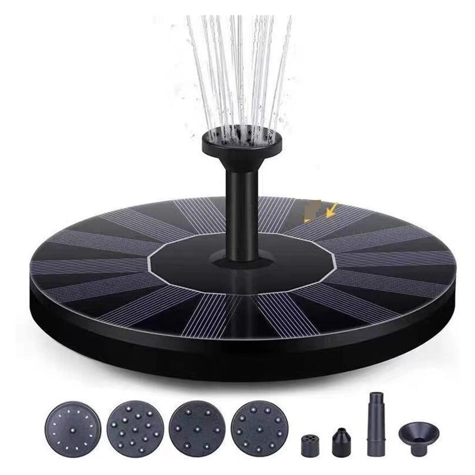 Solar Floating Fountain Garden Water Pool Pond Decoration Panel Powered Efficient Use Of Energy(16CM)