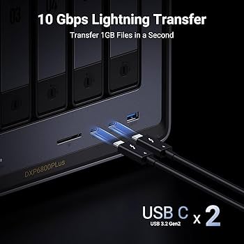 UGREEN DX6800 Pro 6ベイ NAS UGREEN NASync DXP6800 Pro, 6-Bay Thunderbolt™ NAS with Inte