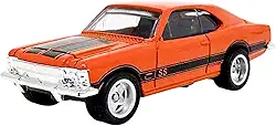 Miniatura Opala Ss 1978 1:64 Pneu Emborrachado - Laranja