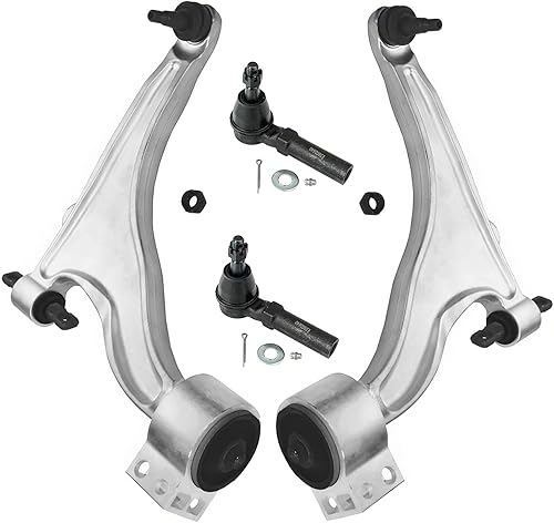 Miniatura 557 de Detroit Axle - Brazos de control delanteros inferiores con rótula + barras estabilizadoras de repuesto para Chrysler Dodge Intrepid 300M Concorde